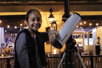 Ashley Martínez, de 12 años, ha descubierto dos asteroides aprobados por la NASA.