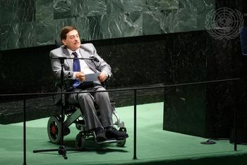 نواف كبارة رئيس المنظمة العربية للأشخاص ذوي الإعاقة في لبنان 