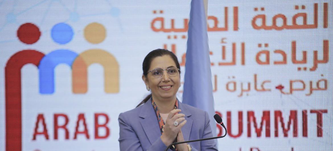 الأمينة التنفيذية للإسكوا رولا دشتي في ختام أعمال القمّة العربية الأولى لريادة الأعمال