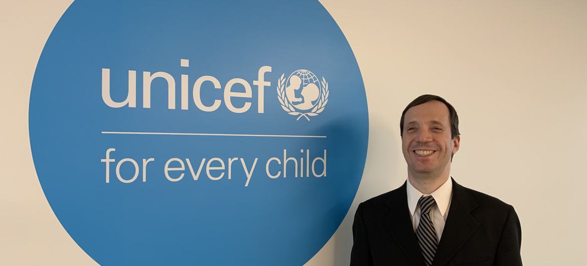 O especialista em Programas e Tecnologia Assistiva do Unicef, Fernando Botelho, falou à ONU News