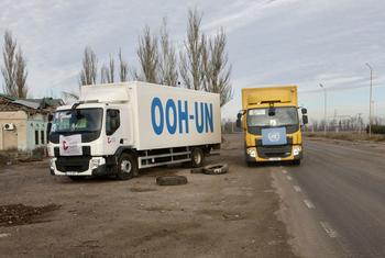 Учреждения ООН оказывают помощь пострадавшим в результате обстрелов Украины в минувшие выходные. Фото из архива. Хенсон, Украина