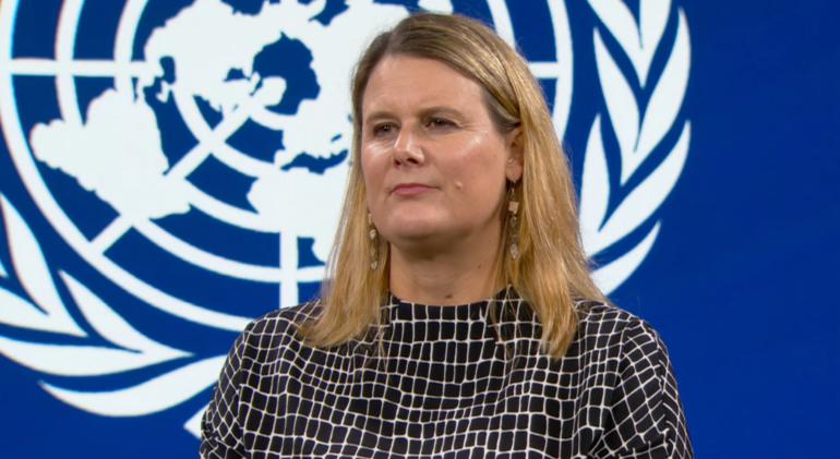 Alice Jill Edwards, Special Rapporteur on torture interviewed by UN News. (file)