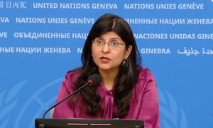 Ravina Shamsadani, Spokesperson for the Office of the UN High Commissioner for Human Rights.