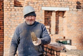 La construction d'un immeuble résidentiel pour les personnes déplacées à Vinnytsa est devenue possible grâce à un partenariat.