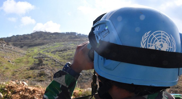 Força de paz da Unifil em patrulha no sul do Líbano.