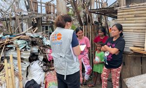 Jolina, a 23-year-old pregnant woman from Siargao Island, must travel some 50 kilometres to give birth at the only remaining functional birthing facility.