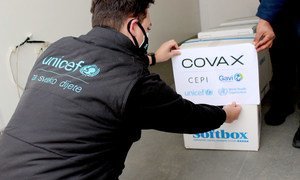 The first COVID-19 vaccine doses were sent to Bosnia and Herzegovina in March.