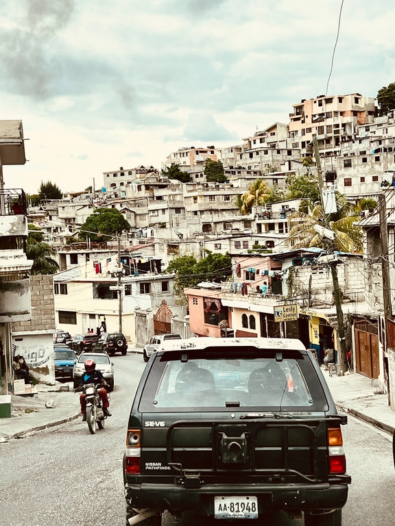 منطقة دلماس، في بورت-أو-برنس، هايتي.