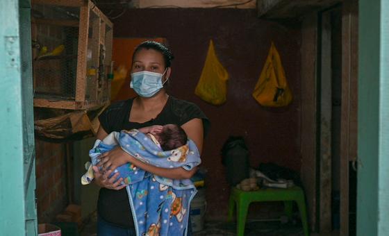 An indigenous pistillate   and her kid  successful  Nariño successful  Colombia. In Latin America, indigenous peoples are among the poorest. 