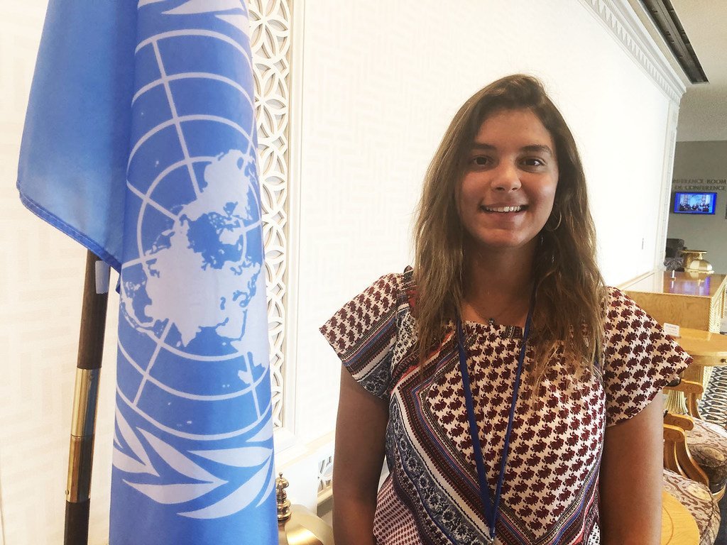منّة الميداني، من مصر، متدربة في قسم الأخبار في الأمم المتحدة، تتحدث عن تجربتها