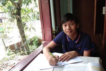 Thaw Lay is a Grade 10 high school student from Yangon, Myanmar.