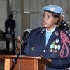 За плечами Сейнабу Диуф 33 года работы в сенегальской полиции и служба в миротворческих миссиях ООН в Мали, Дарфуре и ДРК. 
