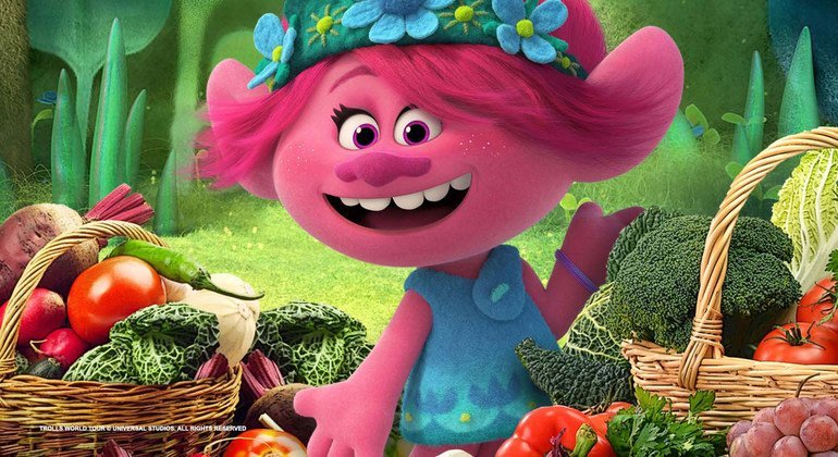 Trolls join UN campaign for healthier eating, sustainable living 