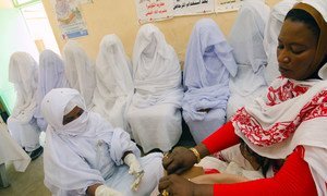 苏丹的护士正在接受培训（资料图片）。