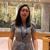 ليلى شوما، من مصر. متدربة في أخبار الأمم المتحدة في نيويورك.