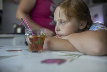 Вооруженный конфликт на востоке Украины принес  детям немыслимые страдания. Афине было два года, когда все началось. 