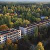 Abandoned buildings in Pripyat, two kilometres from the Chernobyl nuclear power plant, Ukraine.