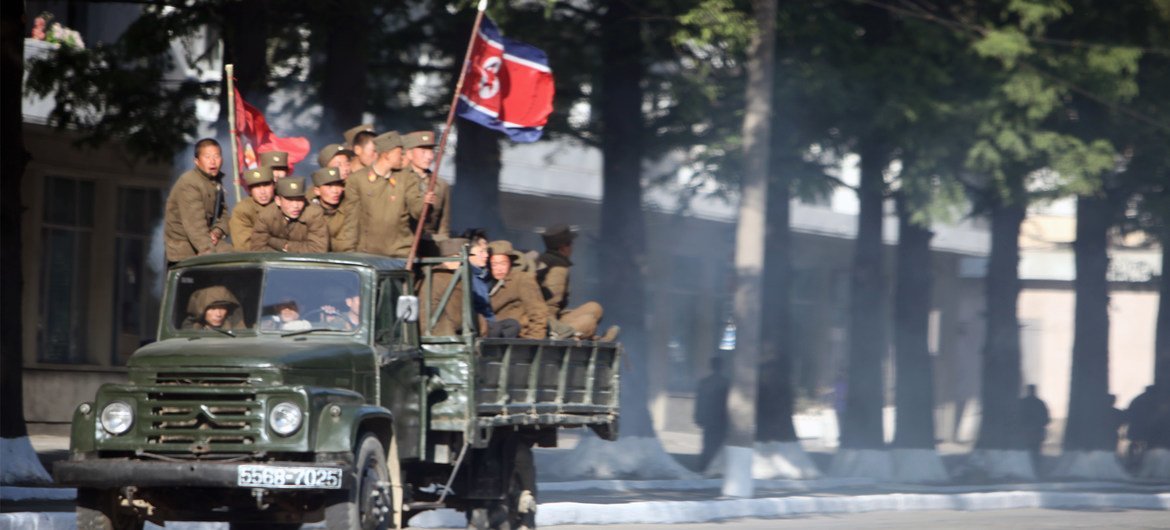 Street scene in Pyongyang, DPRK. (File)