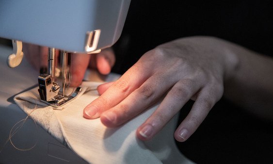 Many Czech households are engaged in sewing face masks in order to prevent the spread of the coronavirus.  