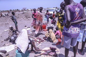 Un marché à Pibor, au Soudan du Sud.