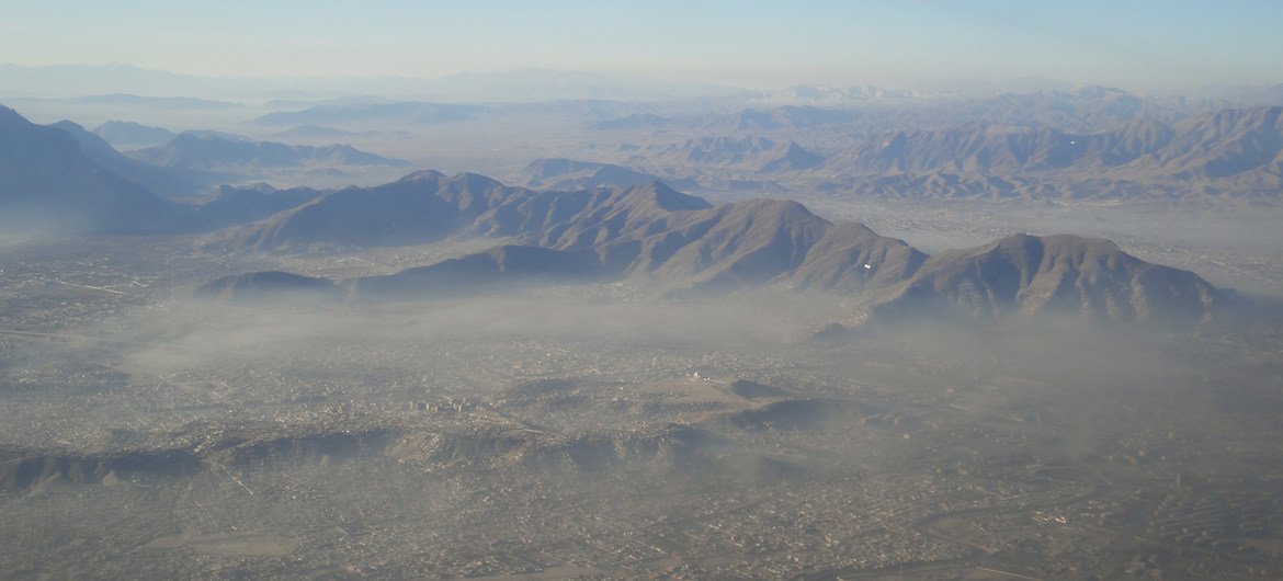अफ़ग़ानिस्तान की राजधानी काबुल के दक्षिणी तरफ़ बाहरी हिस्से का एक दृश्य. (फ़ाइल फ़ोटो)