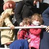 Crianças migrantes na fronteira entre a Turquia e a Grécia