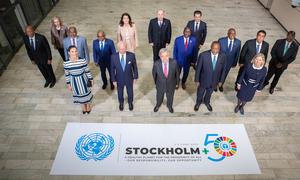 Stockholm+50, an international meeting convened by the UN General Assembly, held in Stockholm, Sweden from 2-3 June 2022.