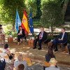 El Secretario General de la ONU durante su visita a Madrid.