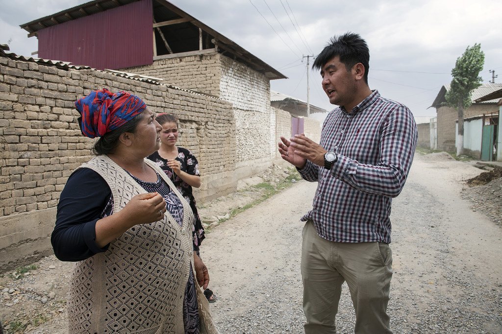 Azizbek Ashurov, directeur d'Avocats sans frontières de la Vallée de Ferghana (FVLWB), au Kirghizistan, a été nommé lauréat 2019 du prix Nansen octroyé par le HCR.