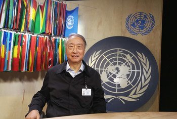 “世界自然保护联盟”主席章新胜接受联合国新闻采访