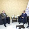 التقى المبعوث الخاص الأمم المتحدة يان كوبيش برئيس الهيئة الوطنية الليبية للاقتصاد في طرابلس.