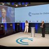 Le secrétaire général de l'ONU, Antonio Guterres, s'exprimant lors de la conférence de Munich sur la sécurité de 2021