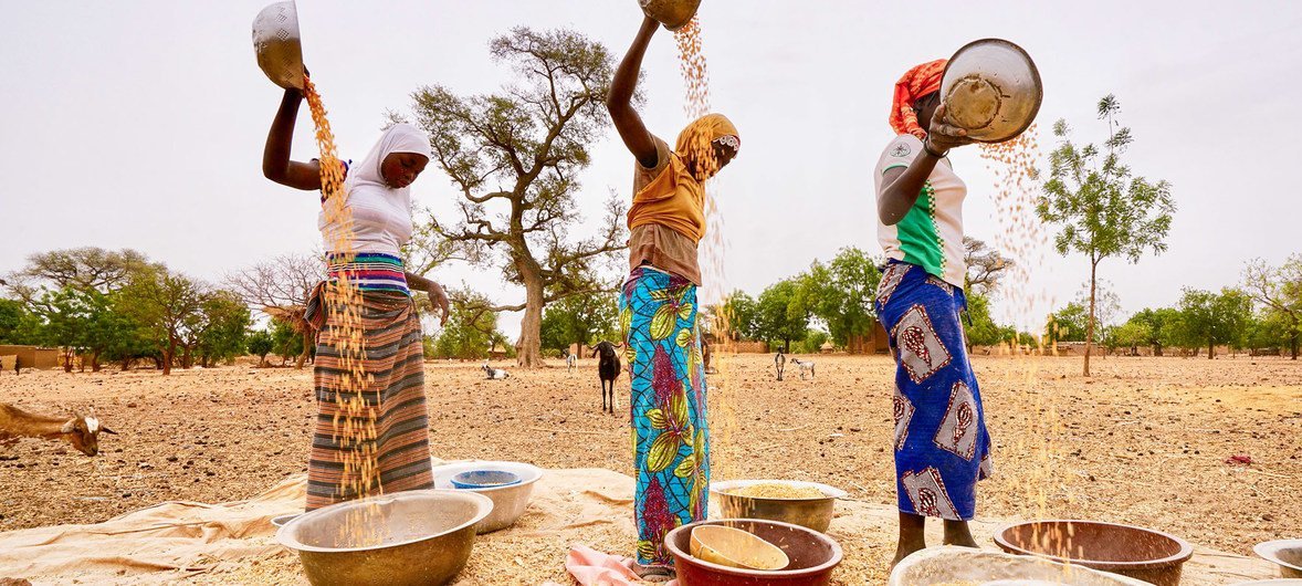 Entre as imensas necessidades básicas no Sahel estão abrigo, água, saneamento e saúde.