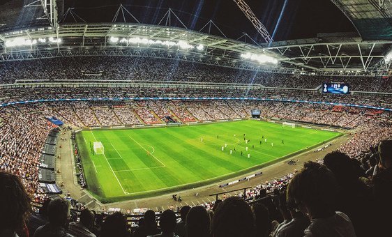 Estádio de Wembley, em Londres, no Reino Unido