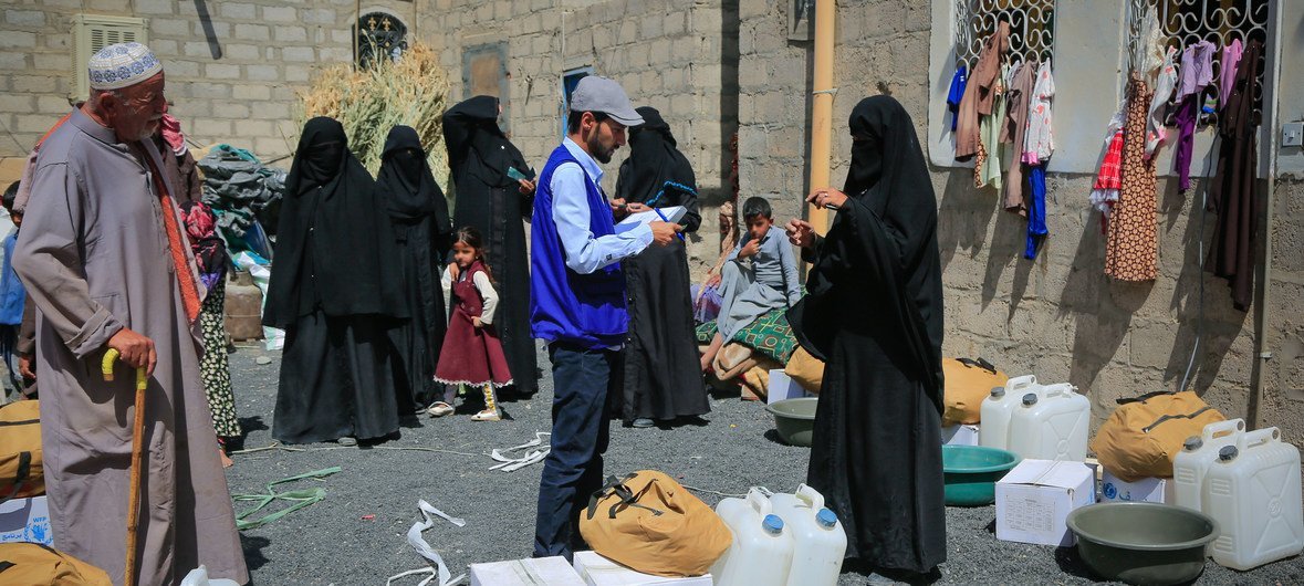 米尔哈（Milhah）是过去两周逃到也门马里卜（Marib）和贾沃（Al Jawf）的1万4000多人当中的一名妇女。