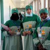 A medical team which treats obstetric fistula at Al Thawara Hospital in Yemen  