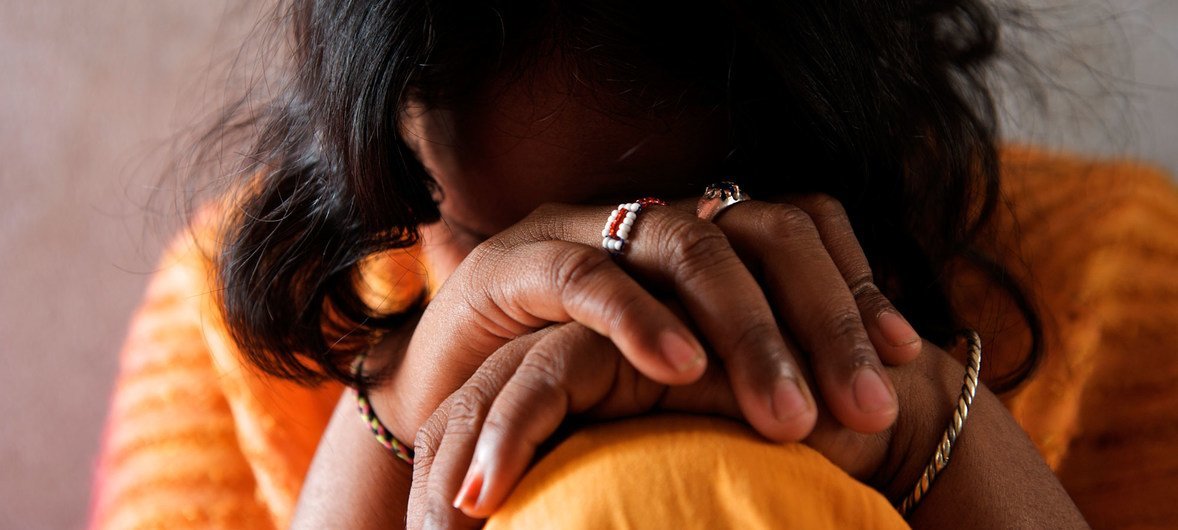 Married at 14 years old, the adolescent's husband abandoned her when she became pregnant. 