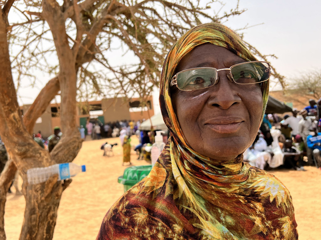 Aminata Walet Issafeitane, du Mali, vit à Ouallam depuis dix ans.
