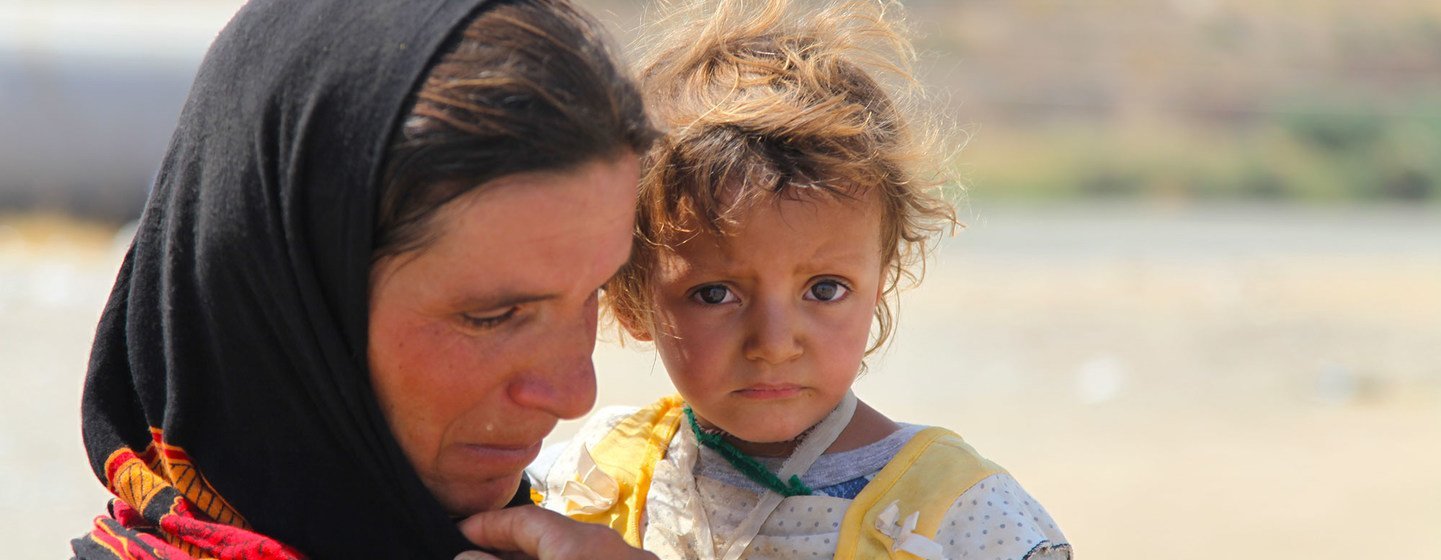 Les Yazidis qui ont fui le mont Sinjar rentrent en Irak depuis la République arabe syrienne. (archives)