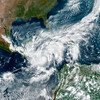 Une image satellite de la NASA montrant l'ouragan Eta.