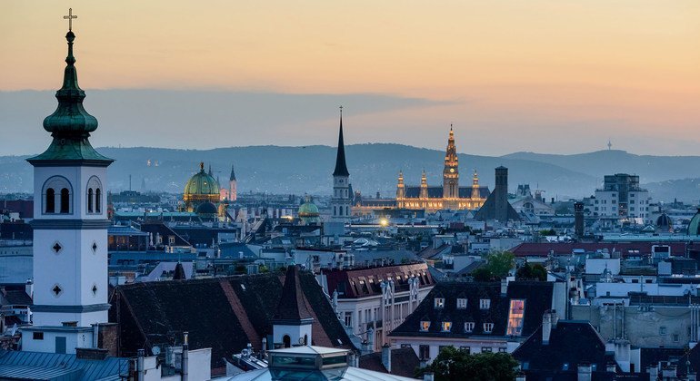 مشهد من العاصمة النمساوية فيينا.