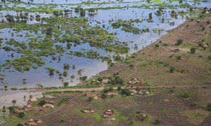 In Akobo in South Sudan, heavy flooding has affected the poverty-stricken community.