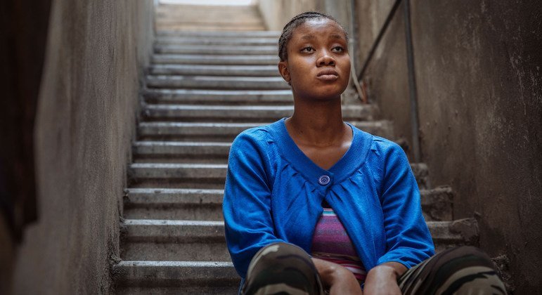 Agnes, a Sierra Leonean, was told that she would be working in a store as a salesgirl but instead she was taken to work in someone's home.