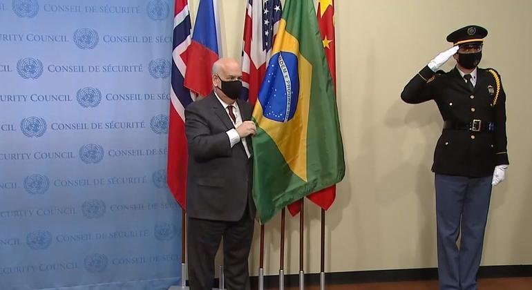 O embaixador brasileiro nas Nações Unidas, Ronaldo Costa Filho, destacou que país trabalhará para melhorar a eficiência e a coerência das operações de manutenção da paz 