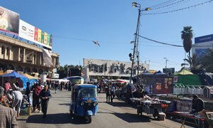 A market in Baghdad, Iraq. (file)
