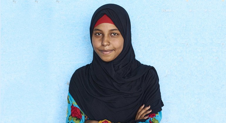 الفتاة المصرية إيمان، 17 عاما، ناشطة في مجال مكافحة ختان الإناث