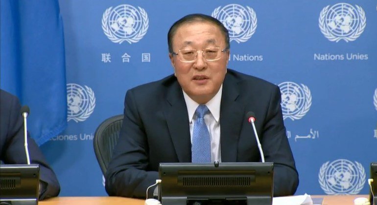 مندوب الصين الدائم لدى الأمم المتحدة، تشانغ جون.