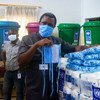 开发计划署通过提供预防感染和控制感染的卫生用品来支持塞拉利昂应对新冠疫情。