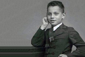 Rabbi Arthur Schneier photographed as a boy.