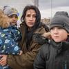 Olga fugiu da Ucrânia com os filhos e está na Romênia. 